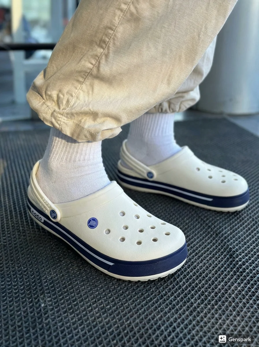 كروكس رجالي COCO1 ابيض - الصورة 2